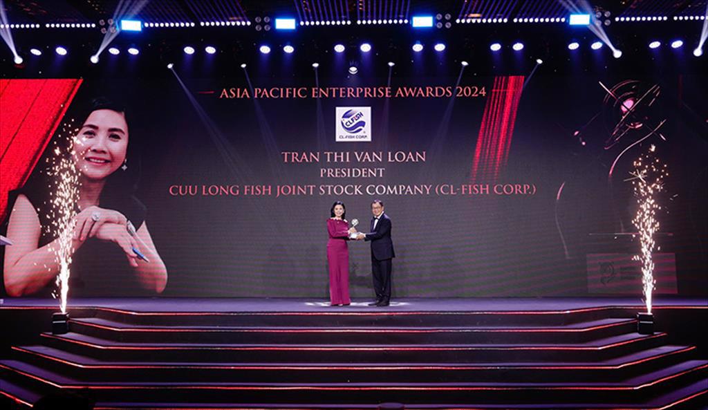 Công ty Thuỷ sản Cửu Long An Giang được vinh danh ở giải thưởng APEA 2024