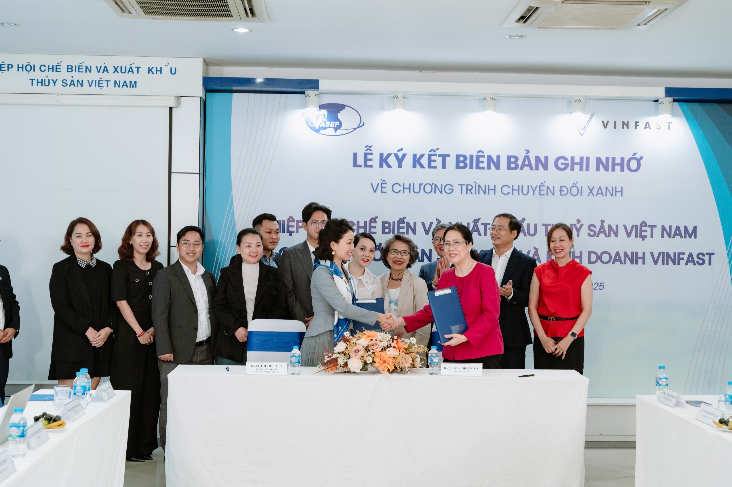 VINFAST VÀ VASEP KÝ MoU HỢP TÁC THÚC ĐẨY CHUYỂN ĐỔI XANH