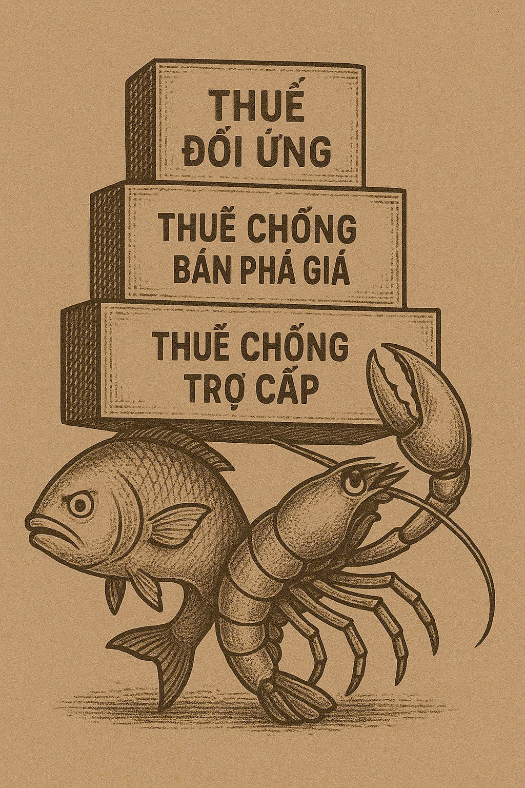 THỦY SẢN VIỆT TĂNG TỐC XUẤT KHẨU TRƯỚC HẠN THUẾ QUAN CỦA HOA KỲ