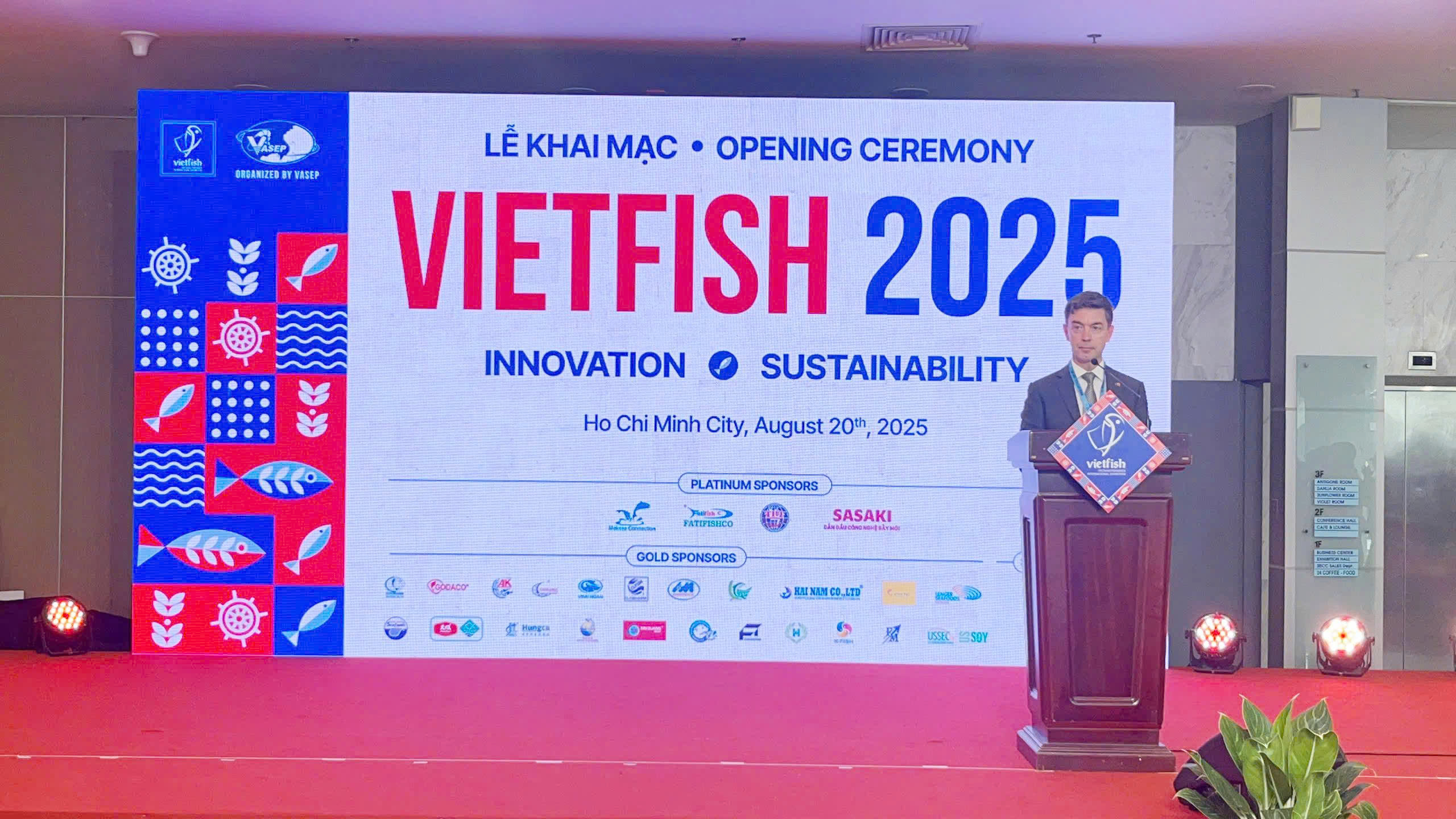 VIETFISH 2025 CHÍNH THỨC KHAI MẠC KHẲNG ĐỊNH VỊ THẾ NGÀNH THỦY SẢN VIỆT NAM TRÊN TRƯỜNG QUỐC TẾ