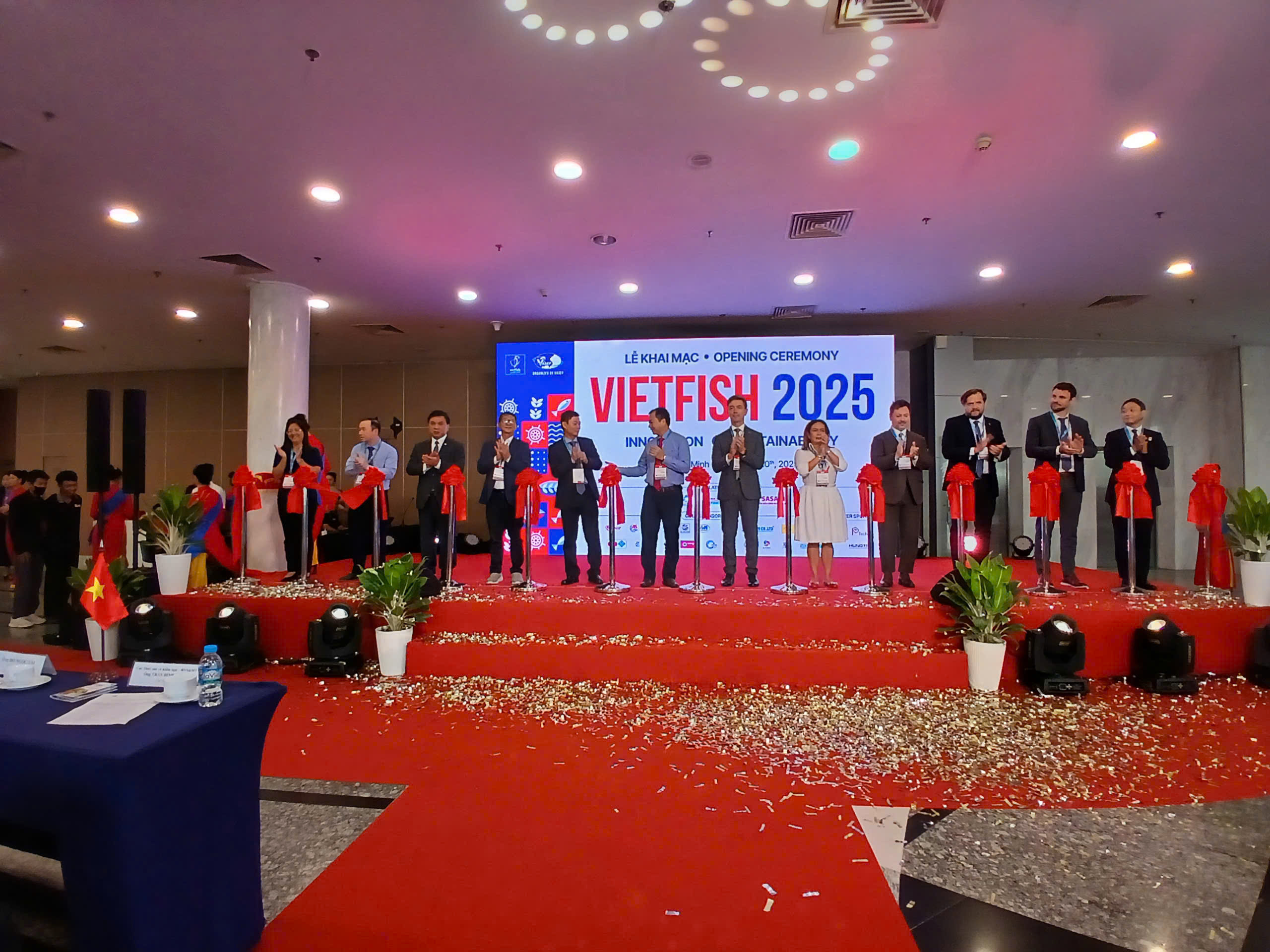 VIETFISH 2025 CHÍNH THỨC KHAI MẠC KHẲNG ĐỊNH VỊ THẾ NGÀNH THỦY SẢN VIỆT NAM TRÊN TRƯỜNG QUỐC TẾ