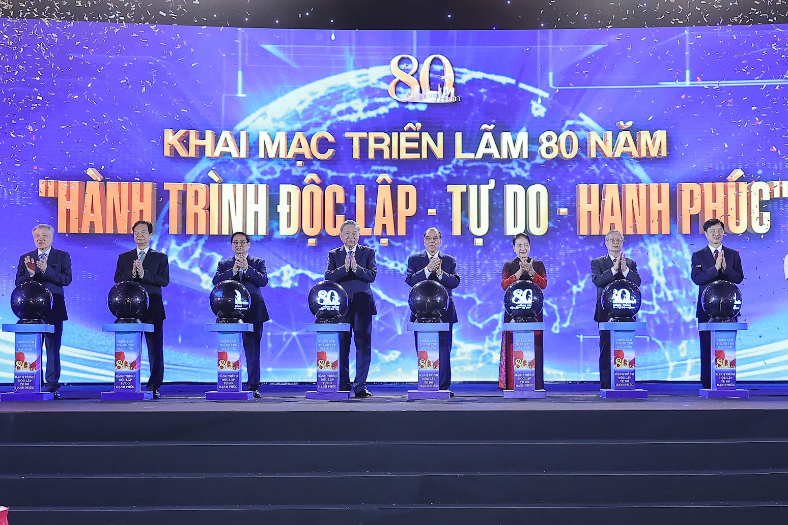 VASEP tham gia Triển lãm Thành tựu đất nước 80 năm với gian hàng thủy sản đặc sắc